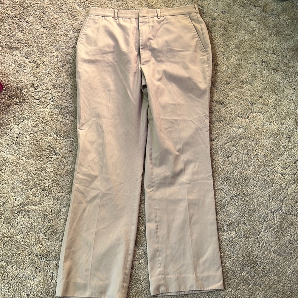 Mens khaki dress pants size 34x34